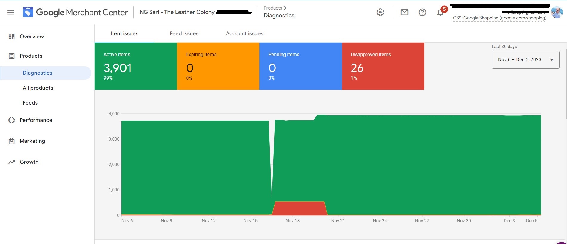 Google Merchant account creation leather