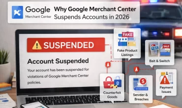 why google suspends merchant center
