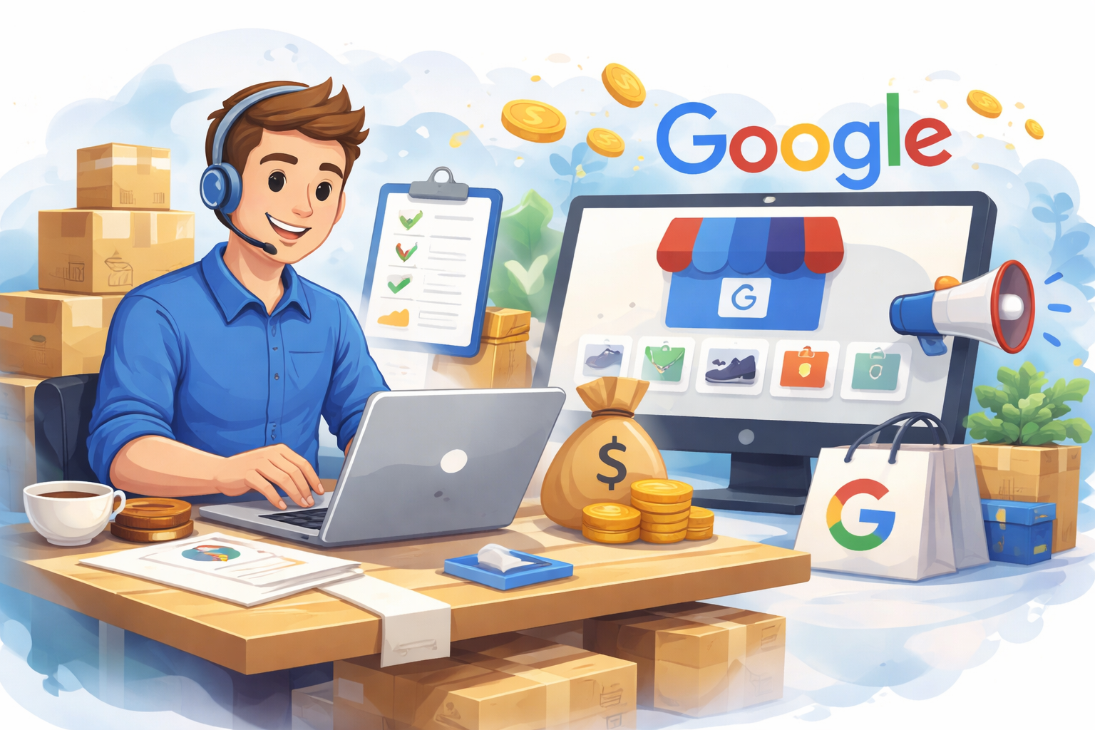 dropshipping and google merchant