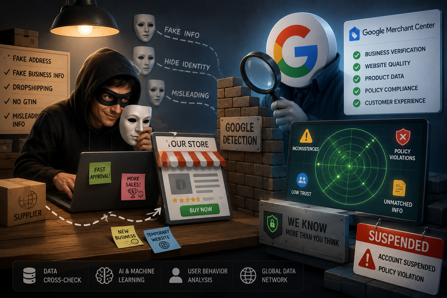 don't fool Google